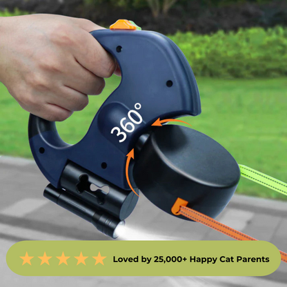 Dual Dog Rope Leash With Light